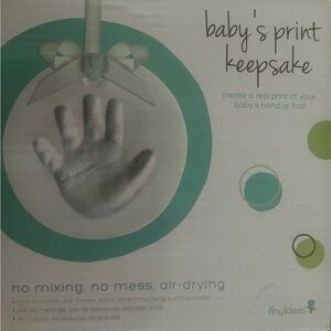 Tiny Ideas Baby's Print Keepsake Kit - Gray
